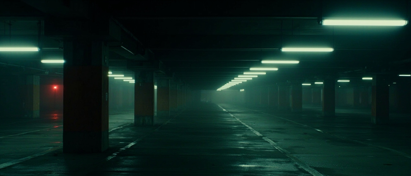 Underground parking garage